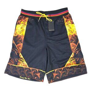Robert Graham Asteroids Short XL Limited Edition Supima Cotton Black/Yellow